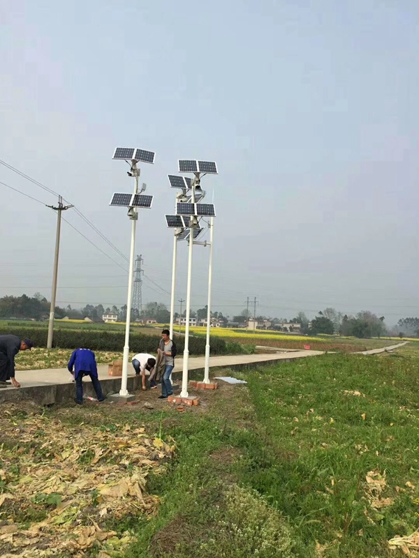 Okayset solar energy wireless monitoring integrated machine for food traceability in Emeishan, Sichuan