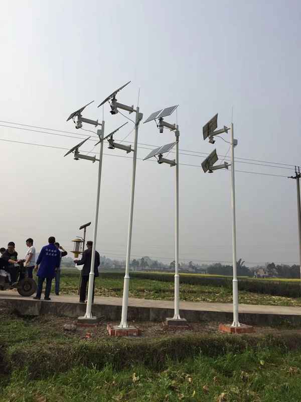 Okayset solar wireless monitoring integrated machine for smart agriculture in Leshan, Sichuan