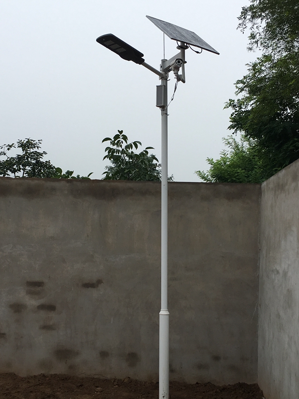 oKeyset solar wireless monitoring integrated machine for Fuping villa in Shaanxi Province