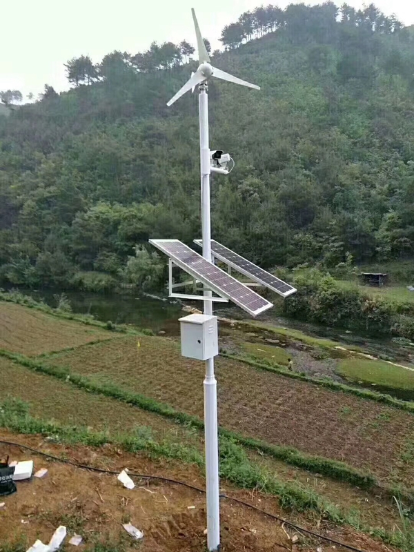 云南大理林业局用OKEYSET风能太阳能无线监控一体机