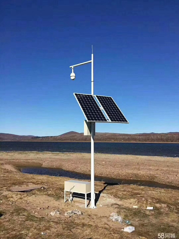云南曲靖林业局用OKEYSET太阳能无线监控一体机