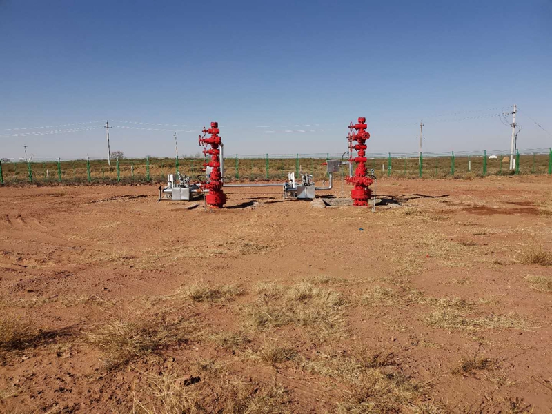 呼和浩特中石化采油站用集创科技太阳能无线监控系统