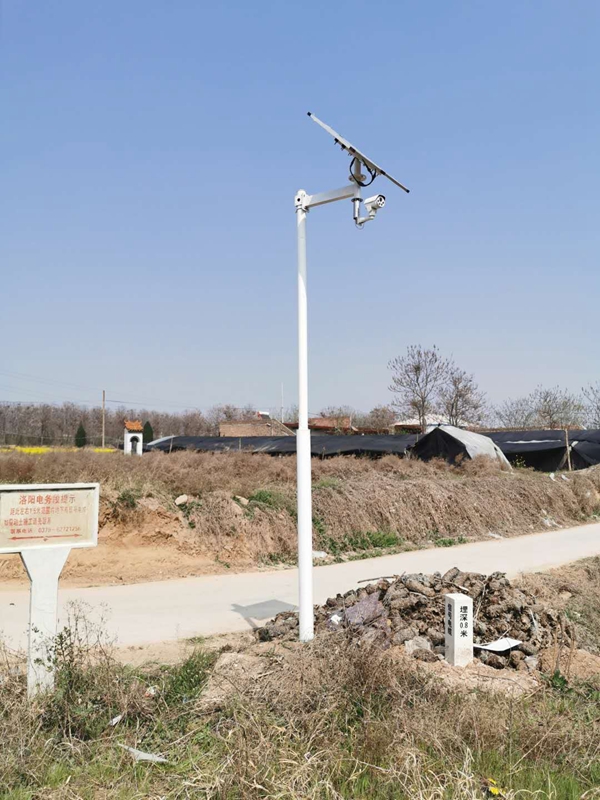 郑州铁路局洛阳段用集创科技太阳能无线监控一体机云台枪机