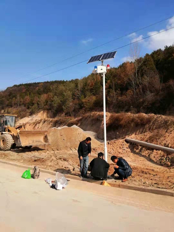 山西河津林业局森林防火用集创科技太阳能智能语音播报系统