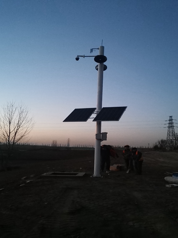 陕西西安水库库区饮用水源保护区用集创科技太阳能监控系统