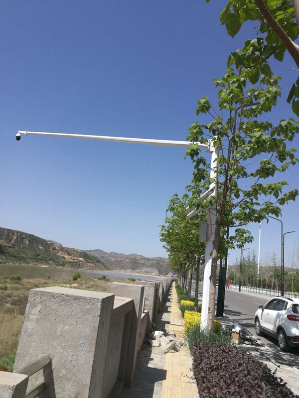 陕西神木河道管理用集创科技太阳能监控系统