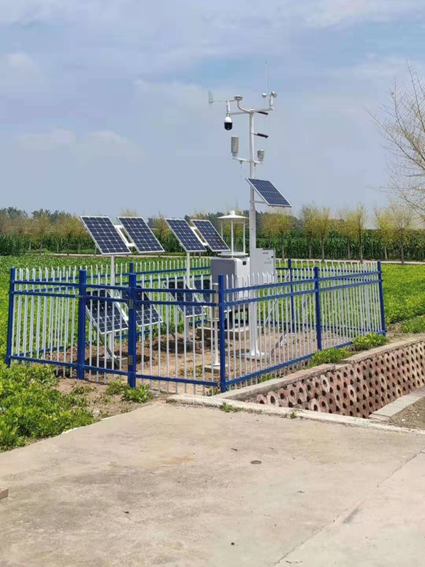 湖南京东农场用集创科技太阳能环境可视化监测系统