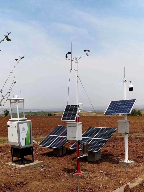 山西铜川农业局智慧农业用太阳能环境监测系统