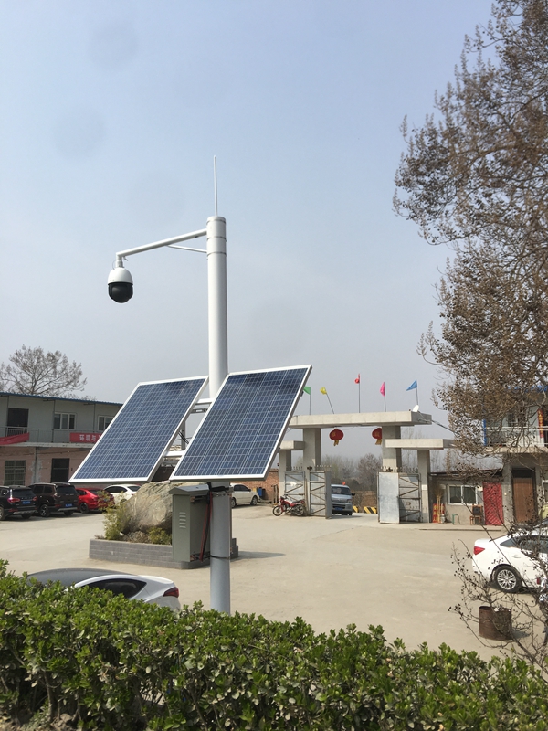 山西金钼矿业用集创科技太阳能无线监控系统