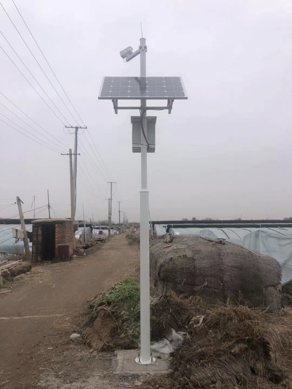 Solar wireless monitoring system of Jichuang technology for intelligent agriculture of Beijing Municipal Bureau of Agriculture