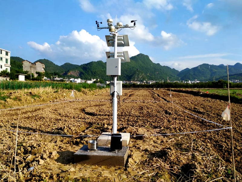 陕西渭南农业局用集创科技太阳能环境监测系统