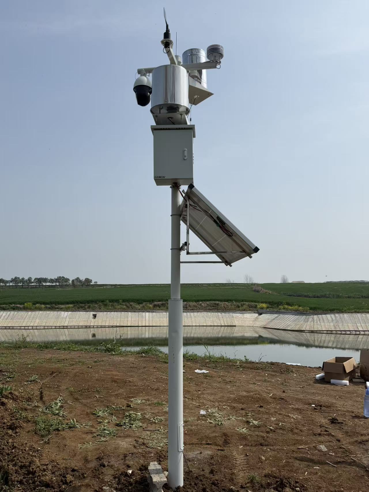 湖北襄阳高标准农田气象站