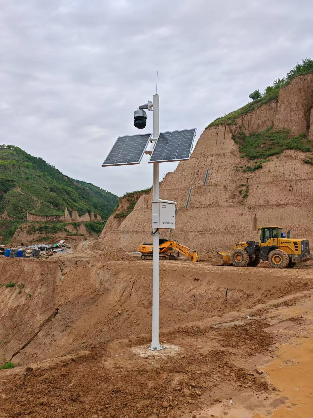 陕西省延川县太阳能供电案列
