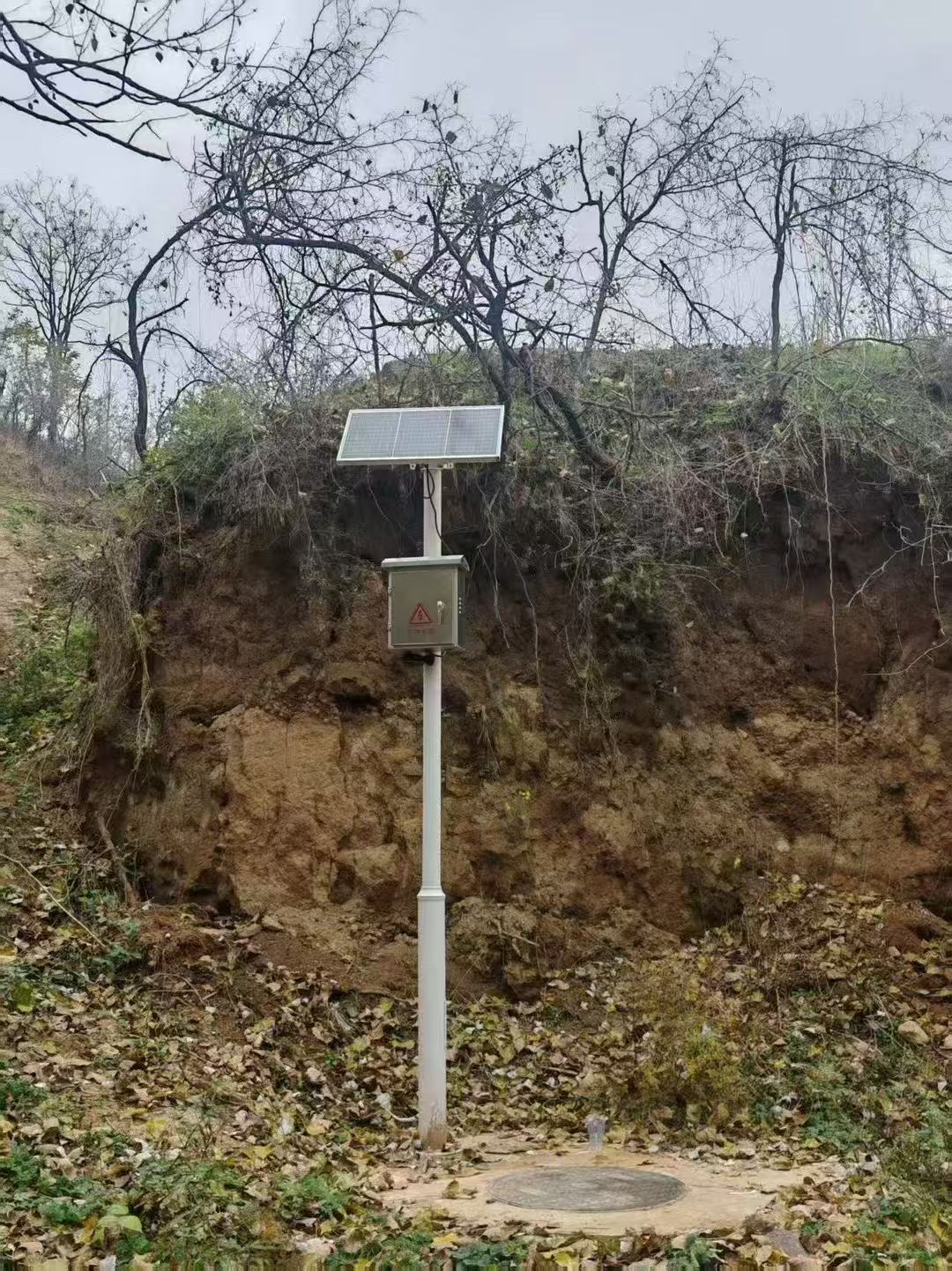三门峡水利智慧农业灌溉电磁阀流量计供电系统